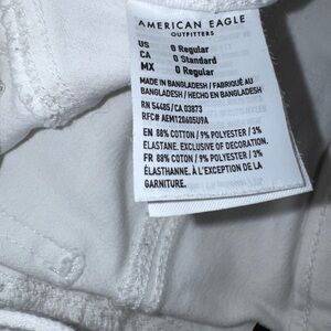 American Eagle Outfitters White Skinny Jeans